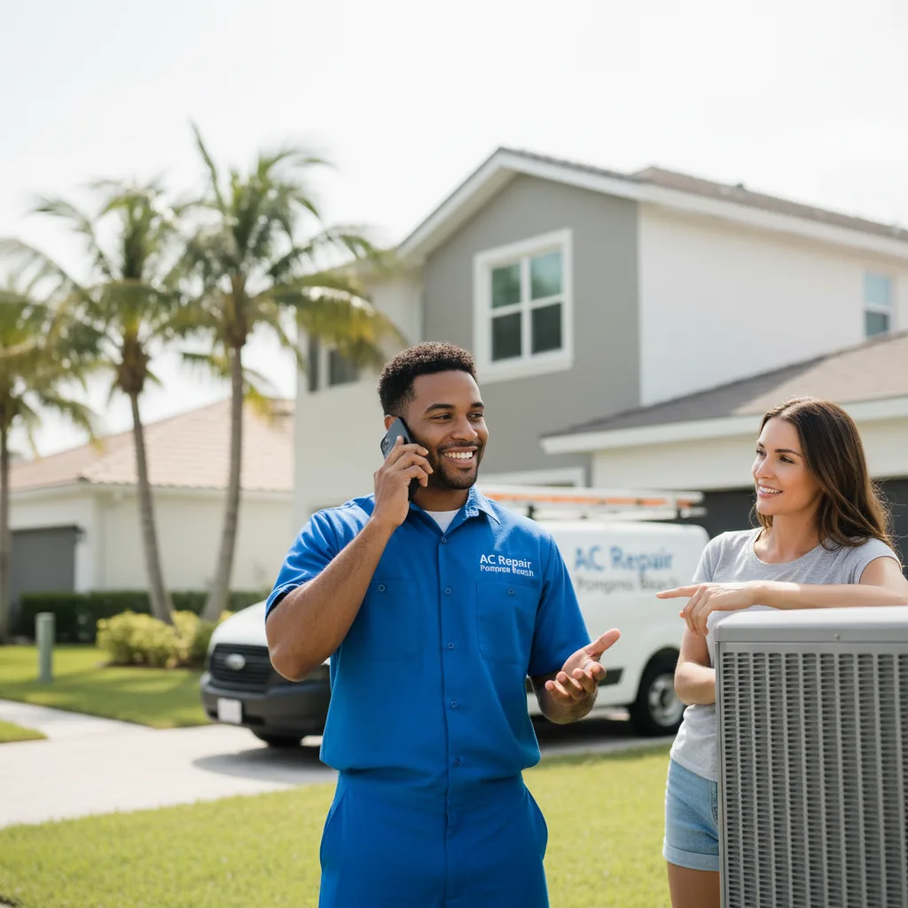 AC Repair Pompano Beach customer support in French Settlement